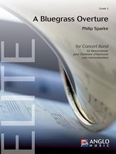 A Bluegrass Overture Concert Band sheet music cover